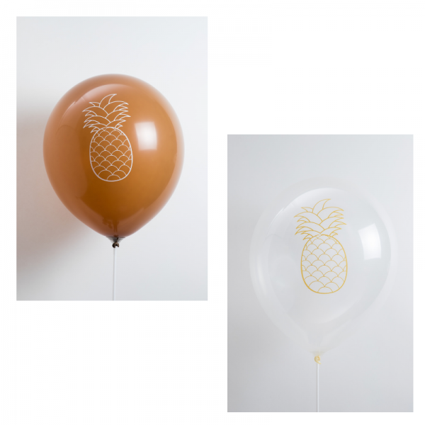 12 '' balloon- Assorted Pineapple Print